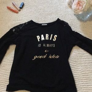 Forever 21 black sweater